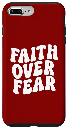 Faith over Fear Hülle für iPhone 7 Plus/8 Plus Faith over Fear Hülle für iPhone 7 Plus/8 Plus von Miftees Motivational Tees
