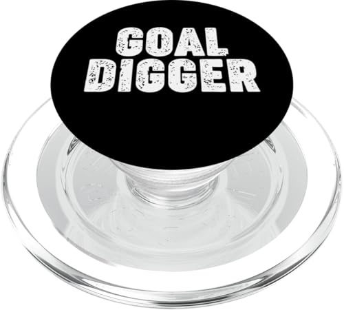 Goal Digger PopSockets PopGrip für MagSafe von Miftees Motivational Tees