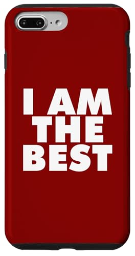 I AM THE BEST Hülle für iPhone 7 Plus/8 Plus I AM THE BEST Hülle für iPhone 7 Plus/8 Plus von Miftees Motivational Tees