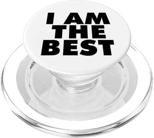 I AM THE BEST PopSockets PopGrip für MagSafe I AM THE BEST PopSockets PopGrip für MagSafe von Miftees Motivational Tees