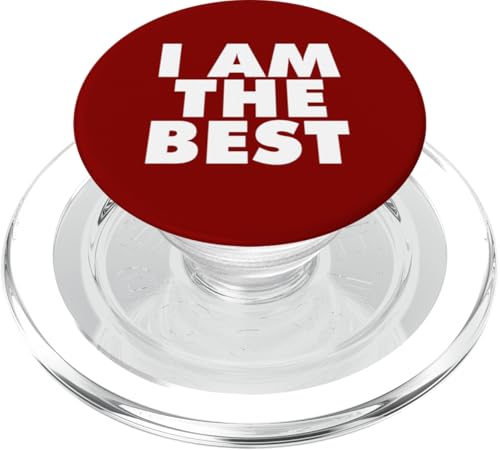 I AM THE BEST PopSockets PopGrip für MagSafe I AM THE BEST PopSockets PopGrip für MagSafe von Miftees Motivational Tees