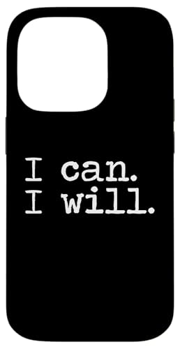 Ich kann und ich werde Hülle für iPhone 14 Pro Ich kann und ich werde Hülle für iPhone 14 Pro von Miftees Motivational Tees