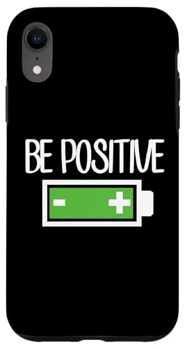 Positive Batterie ist positiv Hülle für iPhone XR Positive Batterie ist positiv Hülle für iPhone XR von Miftees Motivational Tees