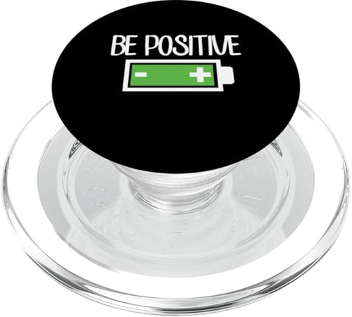 Positive Batterie ist positiv PopSockets PopGrip für MagSafe Positive Batterie ist positiv PopSockets PopGrip für MagSafe von Miftees Motivational Tees