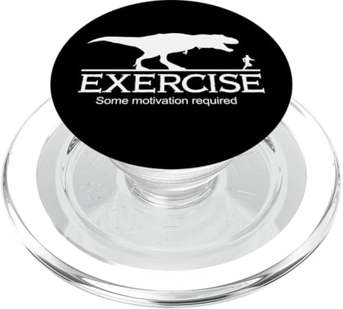 T-Rex-Übung, einige Motivation erforderlich PopSockets PopGrip für MagSafe T-Rex-Übung, einige Motivation erforderlich PopSockets PopGrip für MagSafe von Miftees Motivational Tees