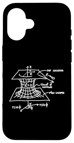 Astrophysik Wurmloch Hülle für iPhone 16 Astrophysik Wurmloch Hülle für iPhone 16 von Miftees Physics Tees