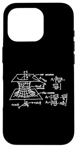 Astrophysik Wurmlochgleichung Hülle für iPhone 16 Pro Astrophysik Wurmlochgleichung Hülle für iPhone 16 Pro von Miftees Physics Tees