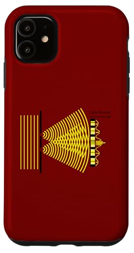 Doppelspalt-Experiment der Quantenphysik Hülle für iPhone 11 Doppelspalt-Experiment der Quantenphysik Hülle für iPhone 11 von Miftees Physics Tees