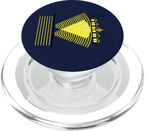 Doppelspalt-Experiment der Quantenphysik PopSockets PopGrip für MagSafe Doppelspalt-Experiment der Quantenphysik PopSockets PopGrip für MagSafe von Miftees Physics Tees