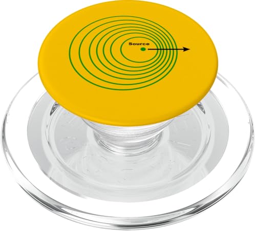 Doppler Shift PopSockets PopGrip für MagSafe von Miftees Physics Tees