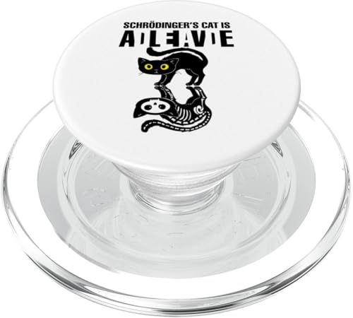 Funny Schrödingers Katze ist sowohl tot als auch lebendig PopSockets PopGrip für MagSafe Funny Schrödingers Katze ist sowohl tot als auch lebendig PopSockets PopGrip für MagSafe von Miftees Physics Tees