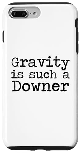 Gravity is such a Downer Hülle für iPhone 7 Plus/8 Plus von Miftees Physics Tees