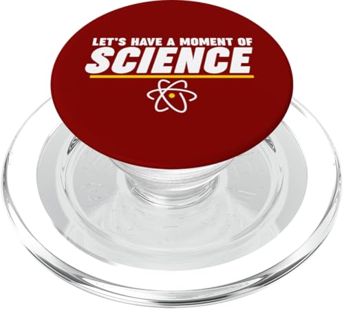 Lets Have a Moment of Science PopSockets PopGrip für MagSafe Lets Have a Moment of Science PopSockets PopGrip für MagSafe von Miftees Physics Tees