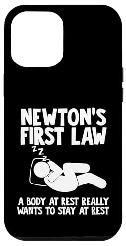 Newtons 1. Gesetz Hülle für iPhone 12 Pro Max Newtons 1. Gesetz Hülle für iPhone 12 Pro Max von Miftees Physics Tees