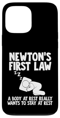 Newtons 1. Gesetz Hülle für iPhone 13 Pro Max Newtons 1. Gesetz Hülle für iPhone 13 Pro Max von Miftees Physics Tees