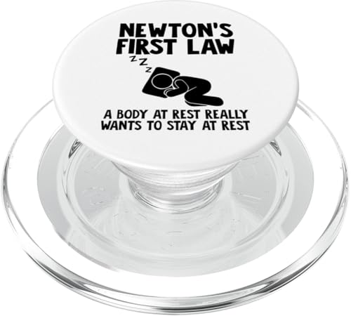Newtons 1. Gesetz PopSockets PopGrip für MagSafe Newtons 1. Gesetz PopSockets PopGrip für MagSafe von Miftees Physics Tees