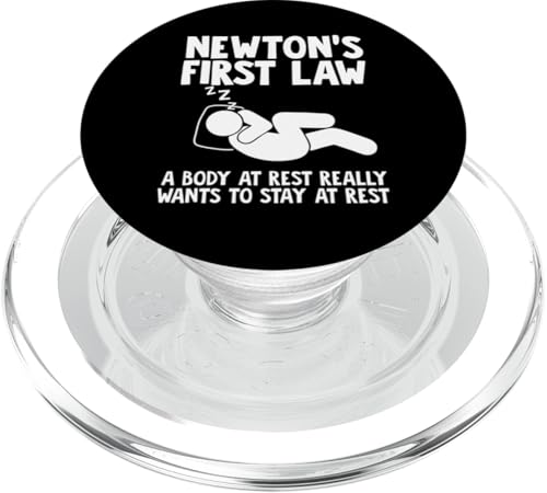 Newtons 1. Gesetz PopSockets PopGrip für MagSafe Newtons 1. Gesetz PopSockets PopGrip für MagSafe von Miftees Physics Tees