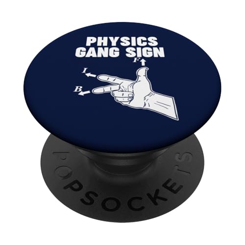 Physics Gang Sign PopSockets Klebender PopGrip Physics Gang Sign PopSockets Klebender PopGrip von Miftees Physics Tees