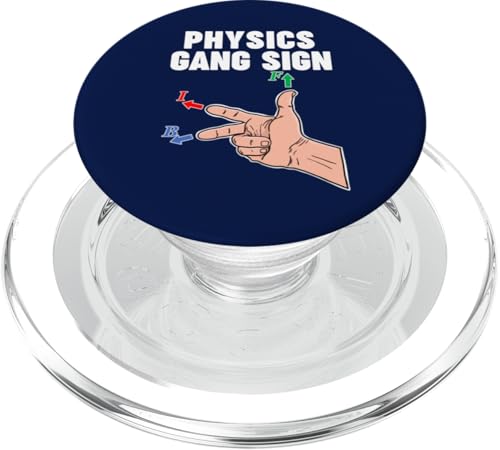 Physics Gang Sign PopSockets PopGrip für MagSafe Physics Gang Sign PopSockets PopGrip für MagSafe von Miftees Physics Tees