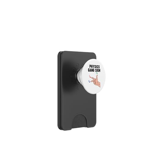 Physics Gang Sign PopSockets PopWallet für MagSafe Physics Gang Sign PopSockets PopWallet für MagSafe von Miftees Physics Tees
