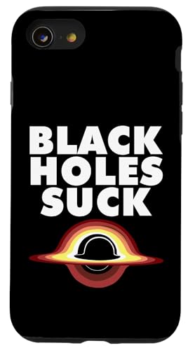 Physik Black Hole Suck Hülle für iPhone SE (2020) / 7 / 8 von Miftees Physics Tees