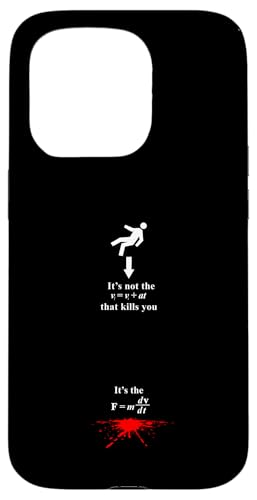 Physik es ist nicht der Herbst, der dich kriegt Hülle für iPhone 15 Pro von Miftees Physics Tees