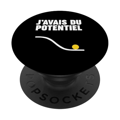 Physique : J’avais Du Potentiel PopSockets Klebender PopGrip von Miftees Physics Tees