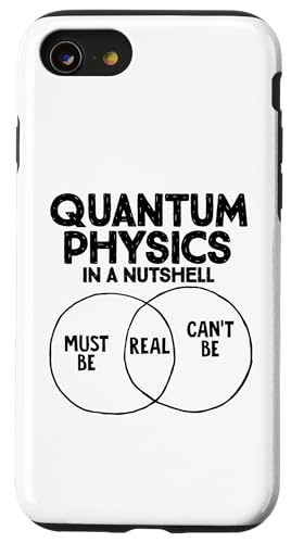 Quantenphysik auf den Punkt gebracht Hülle für iPhone SE (2020) / 7 / 8 von Miftees Physics Tees