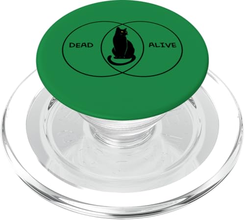 Schrödingers Cat Venn-Diagramm PopSockets PopGrip für MagSafe Schrödingers Cat Venn-Diagramm PopSockets PopGrip für MagSafe von Miftees Physics Tees