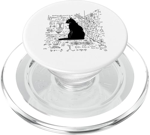 Schrödingers Katze in der Box PopSockets PopGrip für MagSafe Schrödingers Katze in der Box PopSockets PopGrip für MagSafe von Miftees Physics Tees