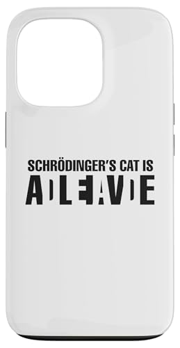 Schrödingers Katze ist tot lebendig Hülle für iPhone 13 Pro Schrödingers Katze ist tot lebendig Hülle für iPhone 13 Pro von Miftees Physics Tees