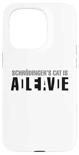 Schrödingers Katze ist tot lebendig Hülle für iPhone 15 Pro Schrödingers Katze ist tot lebendig Hülle für iPhone 15 Pro von Miftees Physics Tees