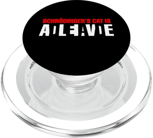 Schrödingers Katze ist tot lebendig PopSockets PopGrip für MagSafe Schrödingers Katze ist tot lebendig PopSockets PopGrip für MagSafe von Miftees Physics Tees