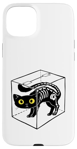 Schrödingers Katze ist tot und lebendig Hülle für iPhone 15 Plus Schrödingers Katze ist tot und lebendig Hülle für iPhone 15 Plus von Miftees Physics Tees