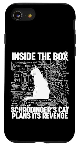 Schrödingers Katze plant seine Rache Hülle für iPhone SE (2020) / 7 / 8 von Miftees Physics Tees