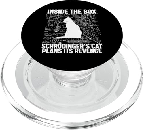 Schrödingers Katze plant seine Rache PopSockets PopGrip für MagSafe Schrödingers Katze plant seine Rache PopSockets PopGrip für MagSafe von Miftees Physics Tees