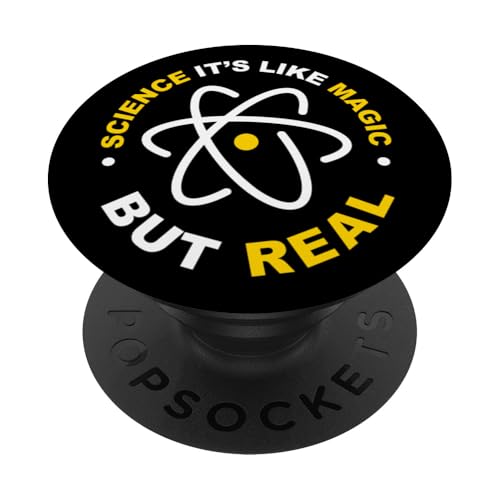 Science Its Like Magic But Real PopSockets Klebender PopGrip Science Its Like Magic But Real PopSockets Klebender PopGrip von Miftees Physics Tees