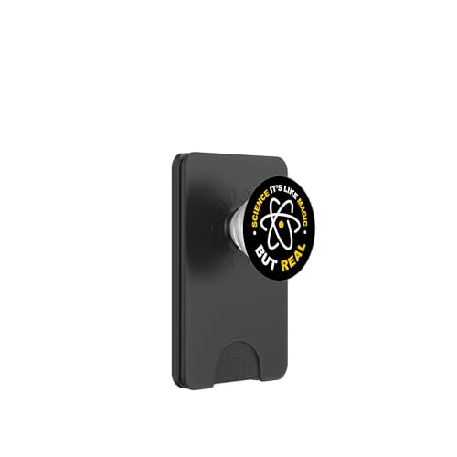Science Its Like Magic But Real PopSockets PopWallet für MagSafe Science Its Like Magic But Real PopSockets PopWallet für MagSafe von Miftees Physics Tees