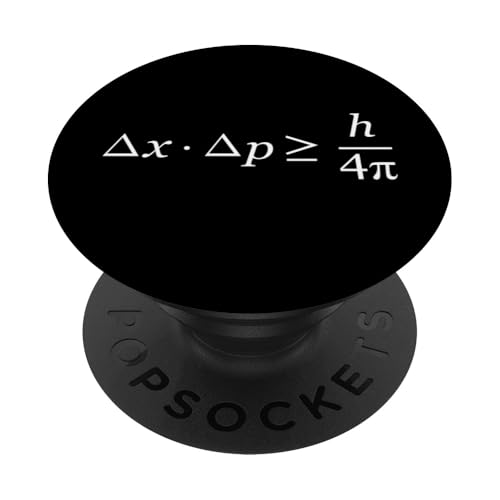The Heisenberg Uncertainty Principle PopSockets Klebender PopGrip The Heisenberg Uncertainty Principle PopSockets Klebender PopGrip von Miftees Physics Tees