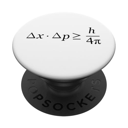 The Heisenberg Uncertainty Principle PopSockets Klebender PopGrip The Heisenberg Uncertainty Principle PopSockets Klebender PopGrip von Miftees Physics Tees