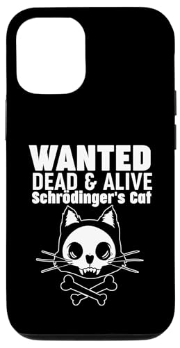 Wanted Dead and Alive Schrödingers Katze Hülle für iPhone 12/12 Pro Wanted Dead and Alive Schrödingers Katze Hülle für iPhone 12/12 Pro von Miftees Physics Tees