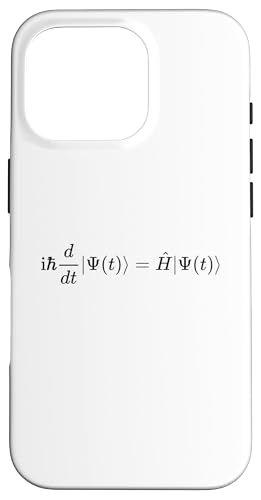 Zeitabhängige Schrödinger-Gleichung Hülle für iPhone 16 Pro Zeitabhängige Schrödinger-Gleichung Hülle für iPhone 16 Pro von Miftees Physics Tees