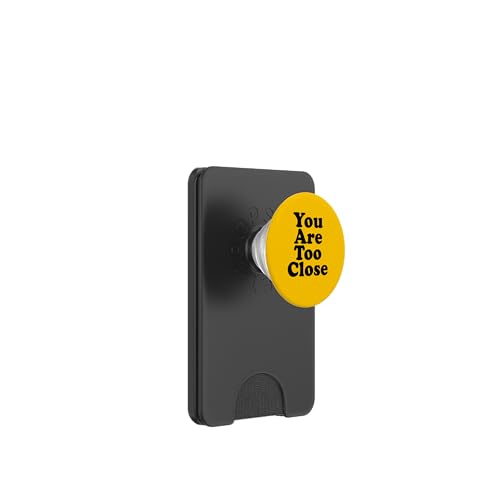 Du bist zu nah PopSockets PopWallet für MagSafe Du bist zu nah PopSockets PopWallet für MagSafe von Miftees Sarcastic Tees