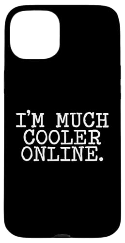 I'm Much Cooler Online Hülle für iPhone 15 Plus I'm Much Cooler Online Hülle für iPhone 15 Plus von Miftees Sarcastic Tees