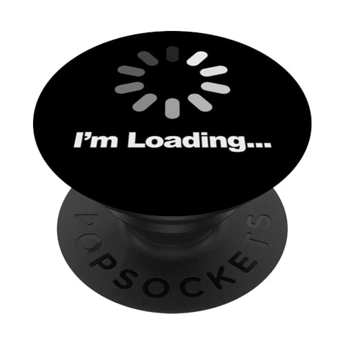 Ich werde geladen PopSockets Klebender PopGrip von Miftees Sarcastic Tees