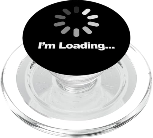 Ich werde geladen PopSockets PopGrip für MagSafe Ich werde geladen PopSockets PopGrip für MagSafe von Miftees Sarcastic Tees