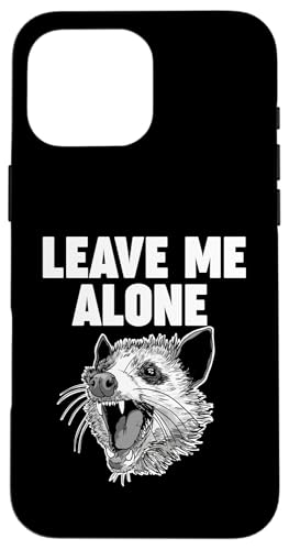 Angry Opossum Leave me Alone Hülle für iPhone 16 Pro Max Angry Opossum Leave me Alone Hülle für iPhone 16 Pro Max von Miftees
