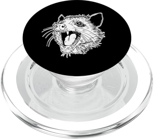 Angry Opossum PopSockets PopGrip für MagSafe Angry Opossum PopSockets PopGrip für MagSafe von Miftees