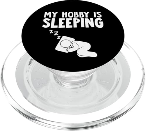 Mein Hobby ist Schlafen PopSockets PopGrip für MagSafe von Miftees