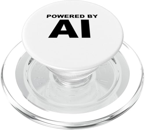 Powered by AI PopSockets PopGrip für MagSafe von Miftees